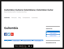Tablet Screenshot of guilombia.guitartistica.com